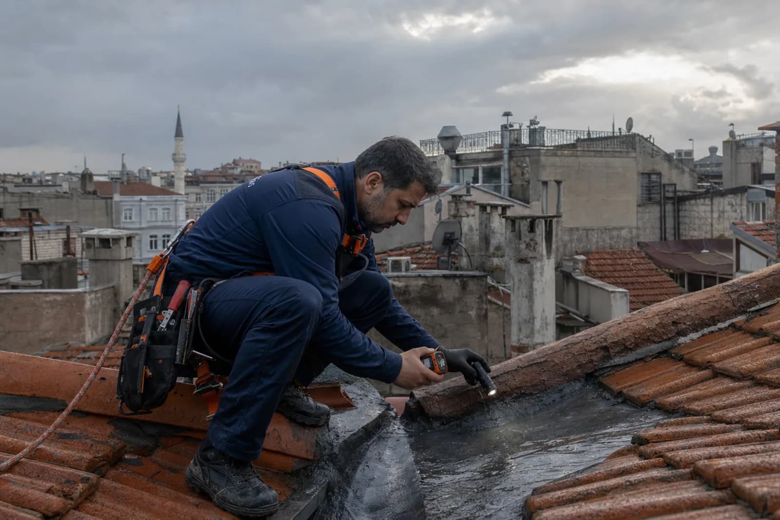 Acil Çatı Onarımı İstanbul çatı uygulaması