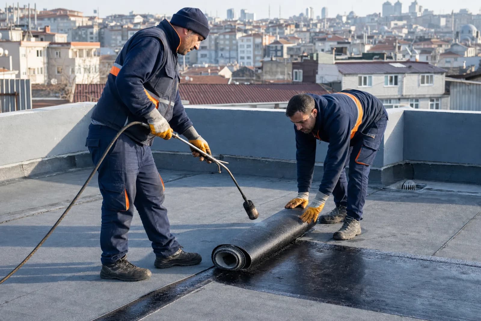 Çatı Isı Yalıtımı İstanbul çatı uygulaması