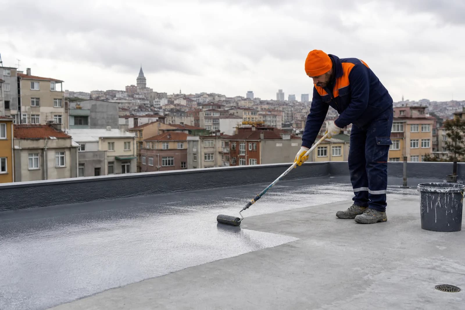İstanbul teras ve beton çatı izolasyonu